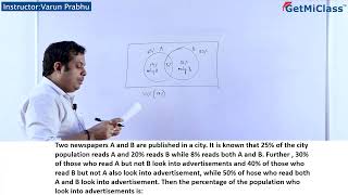 Advertising Trends in City Newspapers KCET 11th Mathematics Sets [upl. by Cinnamon]