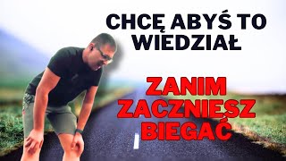 BŁĘDY POCZĄTKUJĄCEGO BIEGACZA  czyli mnie XD [upl. by Nwahsd]