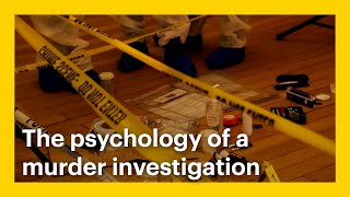 The psychology of a murder investigation  Goldsmiths Forensic Psychology Unit [upl. by Flossi]