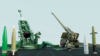 M777 vs МстаБ 2А65  quotЭскалибурquot против quotКраснопольquot [upl. by Bunting323]