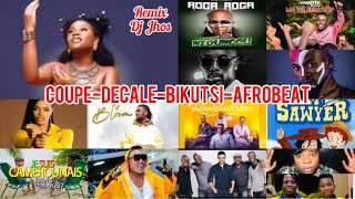 COUPE DECALE  BIKUTSI  AFROBEAT NOUVEAUTES  NEW AFRO HOUSE  BEST FALL MIXREMIX 2023 BY DJ JHOS [upl. by Hayyifas384]