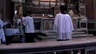 Solemn High Ambrosian Rite Mass part915 [upl. by Einatsed]