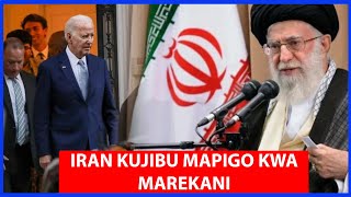 HABARI ZILIZOTUFIKIA MUDA HUU IRAN NA MAREKANI KIMENUKA IRAN YAAPA KULIPIZA KISASI KWA MAREKANI [upl. by Iney]