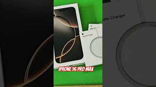 iPhone 16 Pro Max Unboxing iPhone 16 Pro Max Charger iphone shorts [upl. by Miuqaoj]