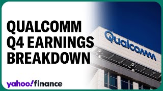 Qualcomm beats Q4 estimates announces 15B in share buybacks [upl. by Eimat50]