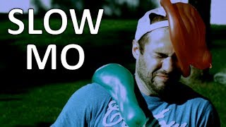 Water Balloons Popping to the Face in Slow Motion  Extreme Slow MO [upl. by Swerdna312]