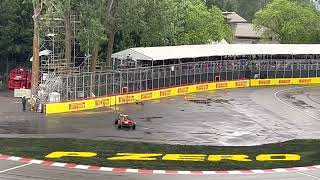 2023 Canadian Grand Prix  Carlos Sainz’s crash in FP3 CanadianGP [upl. by Jefferson]