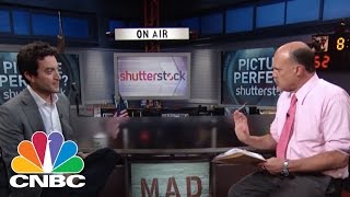 Shutterstock CEO Jon Oringer  Mad Money  CNBC [upl. by Kassi3]