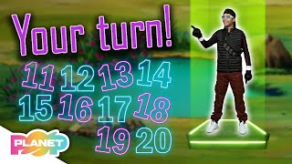 Numbers 11 to 20 Vocabulary Rap  Listen And Repeat  ESL Kids  Planet Pop [upl. by Drapehs]