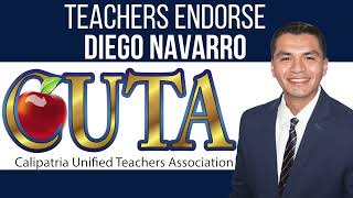 Vote Diego Navarro for Calipatria Unified School District [upl. by Honig]