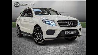 2018 3 0 GLE 350 D 4MATIC AMG NIGHT EDITION PREMIUM PLUS 5d 255 BHP 9SP 4WD [upl. by Sucrad]