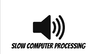 Slow Computer Processing Sound Effect [upl. by Asena]