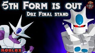 5th Form is out for Arcosian race  Dbz Final Stand  Roblox [upl. by Alley777]