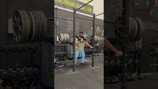 Hatfield Partial Squat with 895lbs [upl. by Sherj]