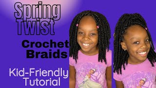 How to do LOW TENSION KidFriendly Crochet Braids Versatile Braid Pattern [upl. by Kirven]