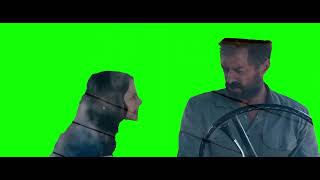 Wolverine telling X23 to Shut Up meme  Logan  Green Screen [upl. by Garlanda44]