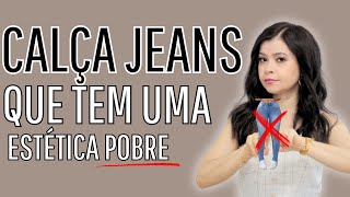 CALÇA JEANS QUE TEM UMA ESTÉTICA POBRE I Lê Oliveira cruz [upl. by Banks839]