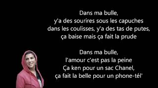 DIAMS  DANS MA BULLE paroles [upl. by Htyderem]