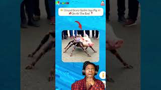 😶‍🌫️ I found Scary Spider legs Pig 🐖📌Gio At The End 📍shorts viral earth googleearth map360 [upl. by Aniretak812]