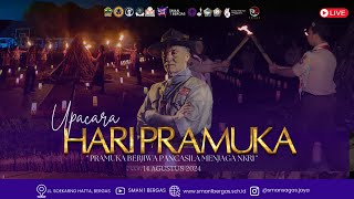 🔴 UPACARA HARI PRAMUKA  SMAN 1 BERGAS  14 AGUSTUS 2024 [upl. by Ojibbob]