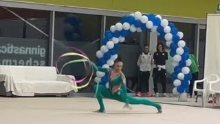 Isabelle Tavano ITA NEW Ribbon– Swirl amp Twirl Tournament [upl. by Telimay280]