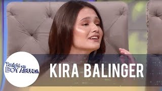 Kira Balinger admits that she had once been in a relationship with a fellow Kapamilya star  TWBA [upl. by Sane751]