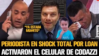 PERIODISTA EN SHOCK TOTAL POR LOAN TRAS ACTIVAR EL CELULAR DE CODAZZI [upl. by Halian]