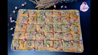 Kalter Baklava so leicht saftig und lecker war Baklava noch nie [upl. by Kovacev55]