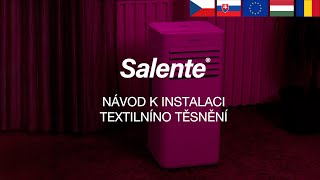 Návod na instalaci okenní sady k mobilní klimatizaci Salente [upl. by Murvyn]