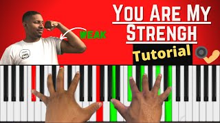 You are my strength piano tutorial WilliamMurphy pianolesson [upl. by Henriques]