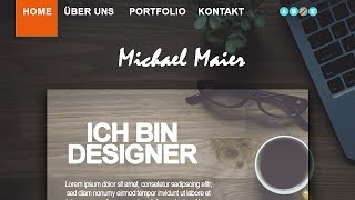 Webdesign erstellen mit Photoshop [upl. by Aelc]