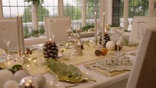 Laura Ashley Christmas 2017  Dressing your Christmas Table [upl. by Anomer]