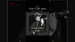 The Violin Tone Series Toscha Seidel [upl. by Kliment]