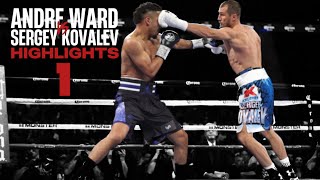 Andre Ward vs Sergey Kovalev  HIGHLIGHTS [upl. by Peatroy]