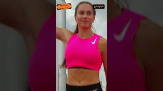 Polina KNOROZ 🇷🇺❤️❤️ Pole Vault — 473 spopaW shorts athletics viral [upl. by Ylas]