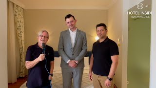 Hotel InsideTalk mit Patrick Jäger Hotel Eden Spiez und Raphael Gaudart 31824 [upl. by Rodenhouse]