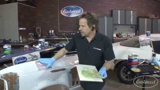 How To Use Body Filler  Mixing Spreading Sanding amp Tips  Part 1 of 3  Kevin Tetz at Eastwood [upl. by Lizned]