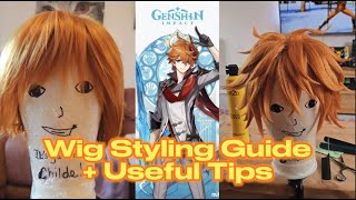 Wig Styling Tutorial  General TipsAdvice  Tartaglia [upl. by Nauaj634]