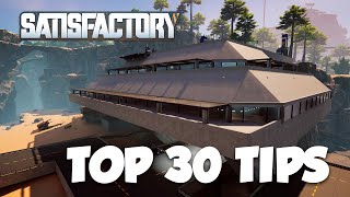 Satisfactory 10  30 Top Tips After 1600 Hours [upl. by Anoit869]