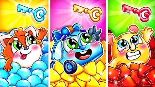 Inside the Magic Cube Challenge🤔Learn Shapes Song🚗🚑🚌🚓More Nursery Rhymes by Cars amp Play [upl. by Latoye]