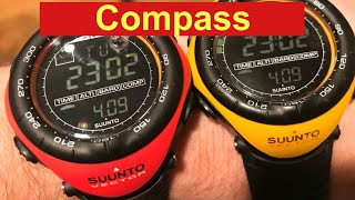 Suunto Vector  Compass Calibration and Set Declination [upl. by Kalbli]