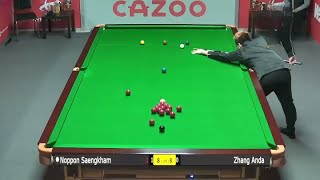 Noppon Saengkham vs Zhang Anda  World Championship  Part 5 [upl. by Mcmaster619]