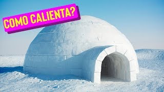 Por que los igloos te mantienen caliente [upl. by Fairley]