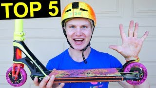 TOP 5 BEGINNER SCOOTER TRICKS [upl. by Nace]