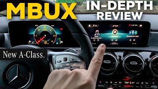 MERCEDES NEW MBUX SYSTEM INDEPTH REVIEW  2019 MERCEDES A CLASS [upl. by Asirehc]