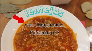 Lentejas guisadas con Thermomix kilometro 0 [upl. by Robinet]