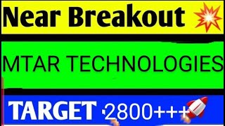 MTAR TECHNOLOGIES SHARE LATEST NEWS TODAYMTAR TECHNOLOGIES SHARE ANALYSISMTAR TECH SHARE TARGET [upl. by Adias]