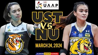 UST GOLDEN TIGRESSES vs NU LADY BULLDOGS ROUND 2  UAAP LIVE PLAY BY PLAY SCOREBOARD [upl. by Ahtelahs]