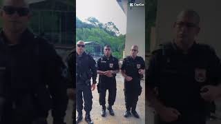 policial dançando [upl. by Elletnahc]