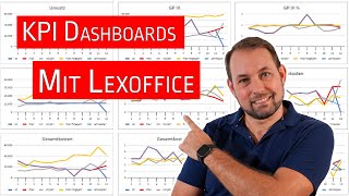 Wie du dir mit Lexoffice ein KPI Dashboard aufbauen kannst [upl. by Loutitia]